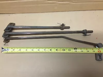 Hurst V Gate Shifter Rods 6102 6104 6125 No Wear Excellent Cond. • $199