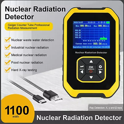 Nuclear Radiation Detector High Sensitivity β γ X-Ray Dosimeter Monitor • $38.88