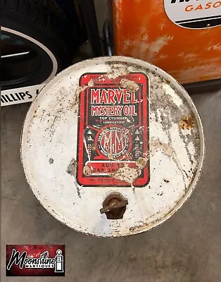 1960's MARVEL MYSTERY OIL Drum / Barrel - Gas & Oil • $125