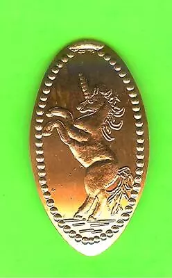 The Magical UNICORN Frank Brazzell Design Elongated Pressed Smashed Copper Penny • $3.18