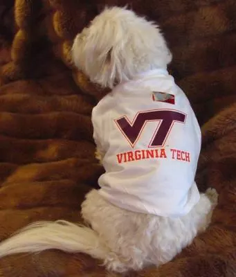 Virginia Tech Hokies Dog Tee Shirt • $14.99