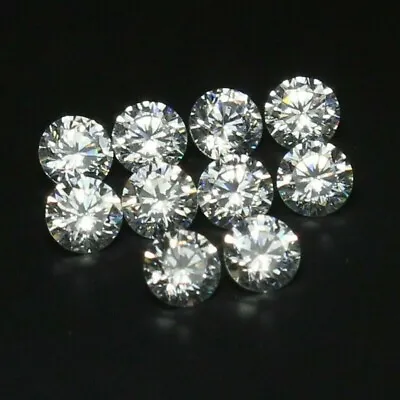 Loose CVD Lab-Grown Diamond 2.00 Mm Round D - IF Certified Diamond 32 Pcs Lot • $71.99