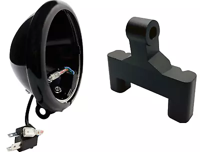 $109.95 • Buy FXLRS Headlight Bucket & Mount Kit - 5 3/4  Harley Lowrider S Conversion & Block