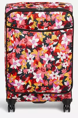 Vera Bradley 27   Signature Spinner Luggage Suitcase Rosa Floral Free Shipping! • $247.50