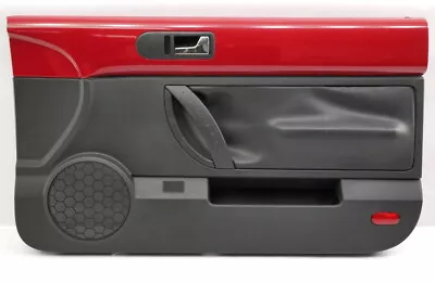 RH Front Door Panel 03-10 VW Beetle Convertible Salsa Red / Black - Genuine • $268.99