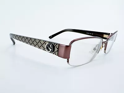 Gucci GG2903 Eyeglasses FRAMES RQJ Brown 53[]16-135 Bronze J093 • $59.11