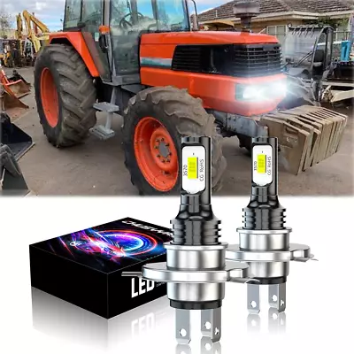 2 LED Light Bulbs For Kubota M110 M126 M135 M4D M4N M5040 M5140 M5640 M5660 • $19.99