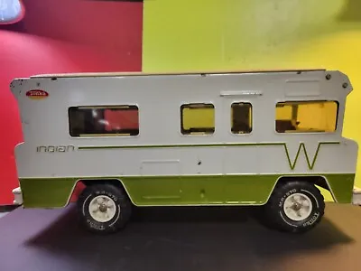 Vintage 1970's Tonka Indian Winnebago RV Motorhome Camper Toy • $56