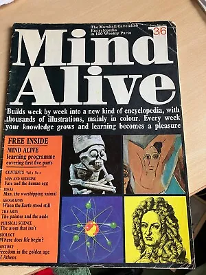 Rare Mind Alive’ Marshall Cavendish Magazine-volume 1 - Issue Number 1 -1960-70 • £7.99