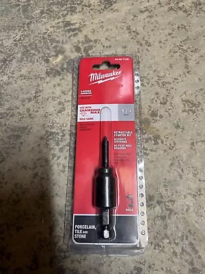 NEW MILWAUKEE Retractable Starter Bit With Large Arbor For Diamond Plus Hole Saw • $12.95