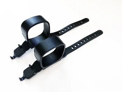 2pc Durable Rubber Straps For MagicShine 4.4Ah 5.2Ah Hard Shell Battery • $8