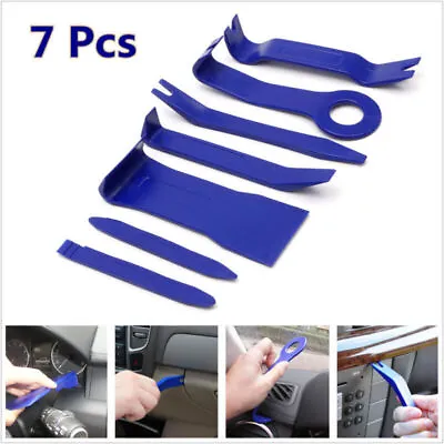 7x Auto Car Door Panel Dashboard GPS Stereo Radio Trim Molding Removal Tools Kit • $26.04