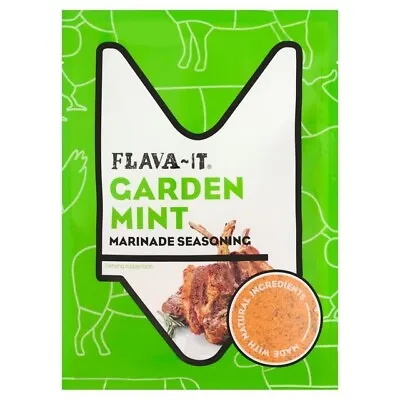 Flava It Garden Mint Marinade 35g Pack Of 6 • £14.55