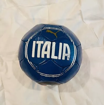 PUMA Italy Soccer Football FIGC Fan Mini Ball Blue • $11