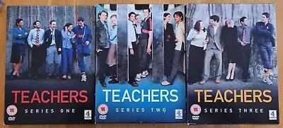 Teachers DVD - Channel 4 2002 TV Series 1-3: Andrew Lincoln Adrian Bower • £4.50