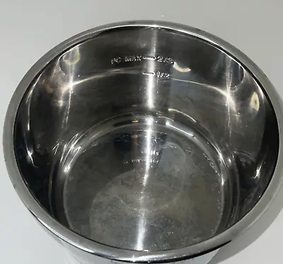 Instant Pot Ultra 6 QT Inner Pot Replacement Bowl Stainless Steel Pot Only • $16.99