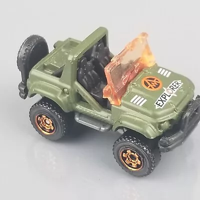 Matchbox Jeep Cliff Hanger Green 2017 MBX Explorers MB108 MB795 MB Cars • $1.80