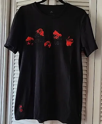 Adidas Rose Manchester United Football Club 110 Years 1909-2019 Large T Shirt • $39.95