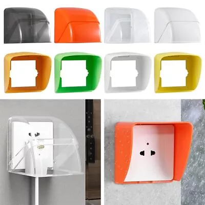 Plastic Switch Protective Cover Wall-mounted Protection Socket  Outdoor • £3.54