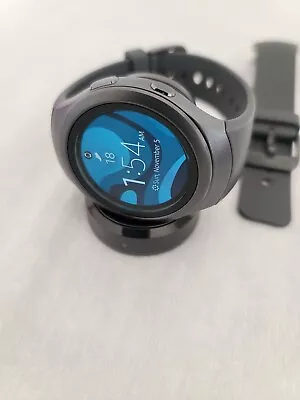 Samsung Gear S2 SM-R730V Smartwatch Gray Speaker Phone 3G Excellent Condition • $79