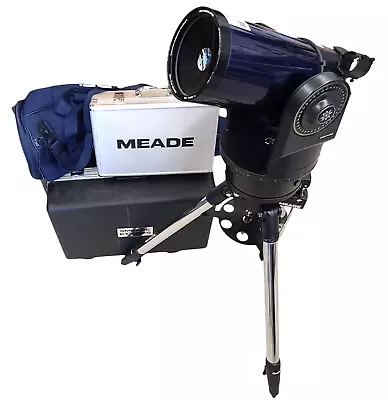 Meade ETX-125EC Astro Telescope With Case Tripod Controllers Lenses & More! • $699.95