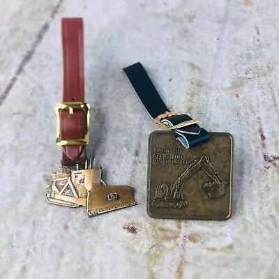 $19.90 • Buy Vtg Watch Fob John Deer & Koehring Metal Buckle W Strap