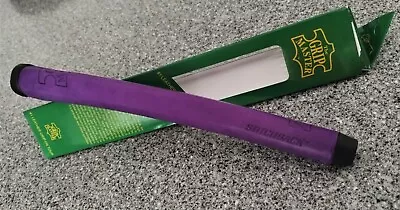 The Grip Master Stitchback Cabretta Leather Laced Putter Grip NIB - Purple • $28