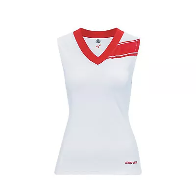 Can-Am Spyder Motorcycle White Stripe Tank Top Shirt Womens/Ladies Small Sm • $14.94