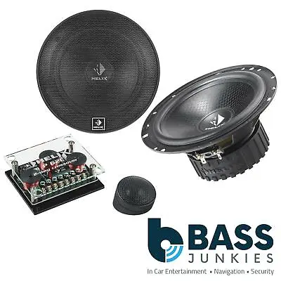 HELIX 6.5  2-Way Component Woofer Set 300 Watts 4 ? 90dB 1W/1M & 3-Way Crossover • £309.95