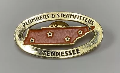 UA PLUMBERS PIPEFITTERS STEAMFITTERS UNION LOCAL Lapel Pin Tennessee TN • $49
