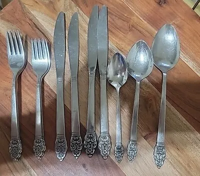 14 Pieces Oneida Community Stainless Vinland Flatware • $29.99