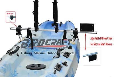 $195.99 • Buy Brocraft Kayak Trolling Motor Universal Mount / Kayak Outboard Motor Bracket
