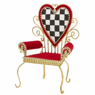 Mark Roberts 2019 Fairy/Elf Heart Chair Figurine 9.5 Inches • $53.39