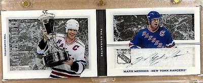 2013 Panini Dominion Frozen Moments Auto MARK MESSIER (#70/99) • $139.99