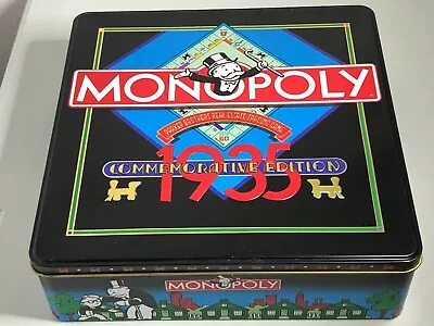 1985 Parker Brothers 1935 Commemorative Monopoly Edition Board Game In Tin Box • $35