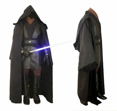 $79.99 • Buy Jedi Anakin Skywalker Darth Vader Star Wars Costume Robe Cosplay Halloween 