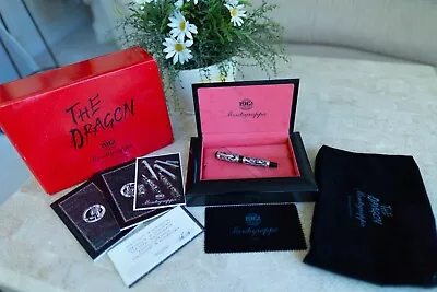 Montegrappa 1995 Silver Dragon Limited Pen New Never Used Box Papers • $7100