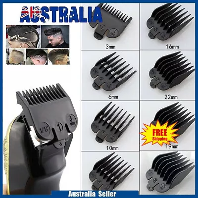 8PCS Wahl Attachment Hair Clipper Guide Limit Comb 8in1 Blades Trimmer Guards • $11.59