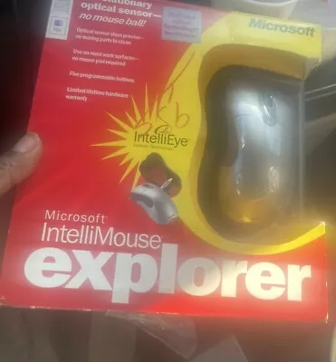 New Vintage 1999 Microsoft Intellimouse Explorer 3.0 Optical Technology Mouse • $100