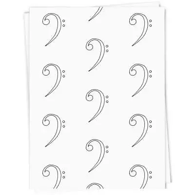 'Music Symbol' Gift Wrap / Wrapping Paper / Gift Tags (GI020284) • £3.99