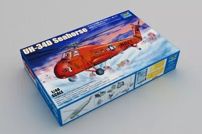 Trumpeter 1/48 UH-34D Seahorse  - Re-Edition Plastic Model Kit 02886 • $59.99