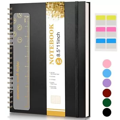 Spiral Notebook Journal 8.5” X 11” A4 Large Notebooks For Women Men College  • $20.23