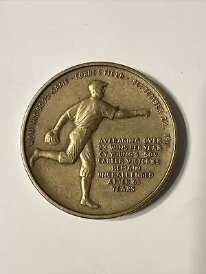 Cy Young Baseball Bronze Medal Medallic Art Co 1 3/4” • $24.95