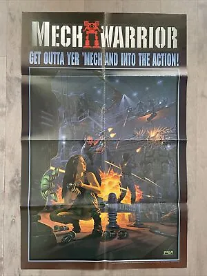 Mech Warrior FASA 1999 Poster • $21.80