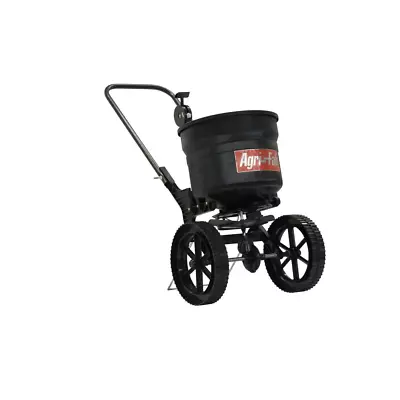 Side Deflector Push Broadcast Spreader For Seed Fertilizer & Ice Melt 50 Lbs.  • $127.57