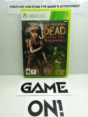 The Walking Dead: Season Two (Xbox 360 2014) Complete Tested Working Free Ship • $10.75