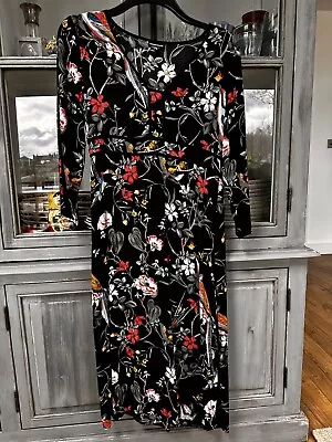 Warehouse Floral Dress 12 • £2.99