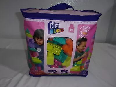 Brand New Mega Bloks Classic Blocks First Builders Building Bag Big 80 Piece Set • $18.99