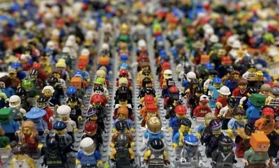 Lego Minifigures X 5 Bulk Pack City Space Star Wars & More Randomly Selected • $14.97