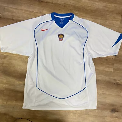 $125 • Buy Russia National Team Vintage 2004 Nike International Soccer Jersey Adult Xl